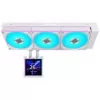 Skystas CPU aušintuvas Lian Li HydroShift II LCD-S 360mm su RGB ir LCD ekranu