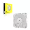 Corsair RS120 CO-9050192-WW 120 mm PWM korpuso ventiliatorius, 420–2100 aps./min., 1 vnt. pakuotė, baltas