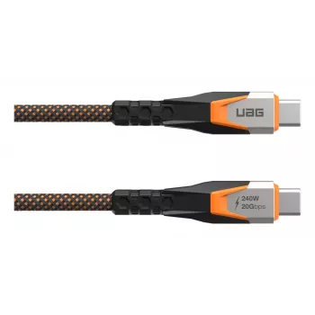 USB C į USB C laidas C2G 9B4415114097 USB 3.2 Gen 2x2 0.75 m — juodos/oranžinės spalvos