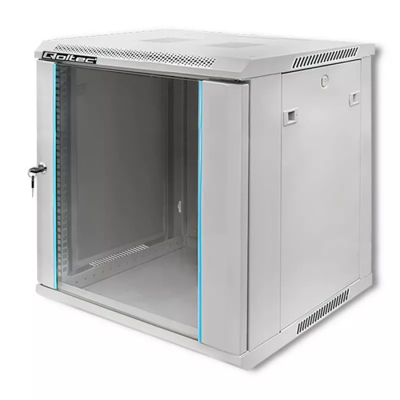 Spintos stovas QOLTEC 19 colių 12U modelis 54485 – tinklo/serverio korpusas