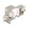 DeLOCK Keystone modulis RJ45 kištukas į LSA Cat.6A be įrankių su mėlynu dulkių dangteliu