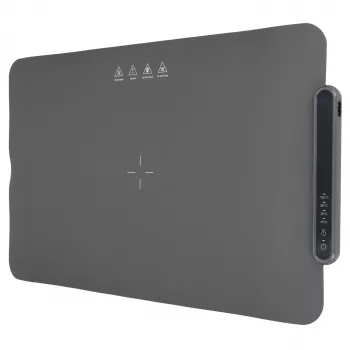 Extralink elektrinis šildomas kilimėlis pilkas 63x38 cm 400W