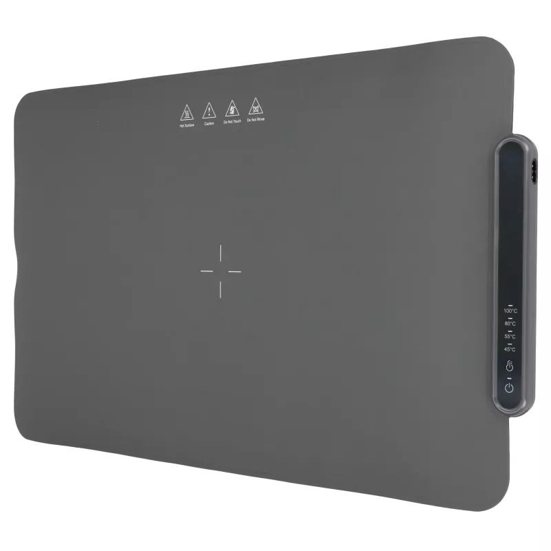 Extralink elektrinis šildomas kilimėlis pilkas 63x38 cm 400W