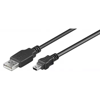 Goobay USB 2.0 Hi-Speed laidas | 50768 | USB-A į mini-USB USB 2.0 kištukas (A tipo) | USB 2.0 mini kištukas (B tipo, 5 kontaktų)
