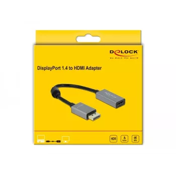 Aktyvus adapteris DisplayPort 1.4 į HDMI DeLOCK 66436