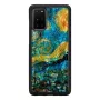 Apsauginis dėklas iKins, skirtas Samsung Galaxy S20+ — žvaigždėtos nakties juoda