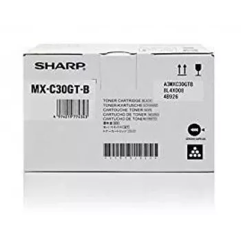 Originalus Sharp MX-C30GTB juodas tonerio kasetė, 3000 puslapių
