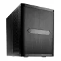 Korpusas SilverStone SST-DS380B Mini-ITX juodas