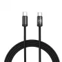 USB-C laidas Tellur TLL155791, 1 m, 3A, juodas