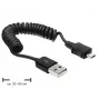USB kabelis DeLOCK USB 2.0-A / USB micro-B 0,6 m