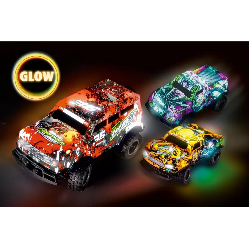 RC automobilis Ghost Driver - Violetinis