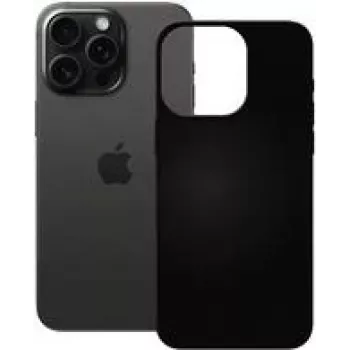 PEDEA Soft TPU dėklas, skirtas Apple iPhone 16 Pro Max, juodas (50160998)