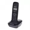 DECT belaidis telefonas Panasonic KX-TG1611, juodas, 1,9 GHz, 1,25 colio ekranas, iki 15 h pokalbio, 50 kontaktų telefonų knyga