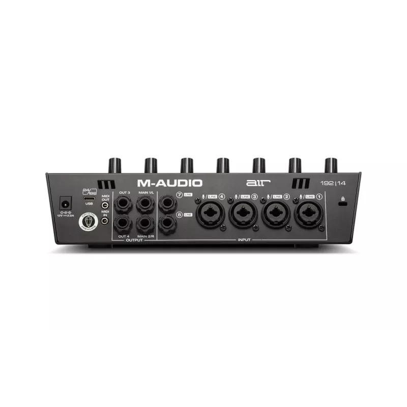 M-AUDIO AIR 192|14 garso sąsaja įrašams USB 24 bitų / 192 kHz