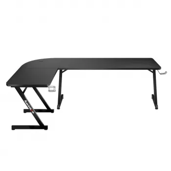 Kampinis stalas Huzaro Hero 7.0 Black – anglies pluošto viršus, aliuminio rėmas 1540×1170×725 mm