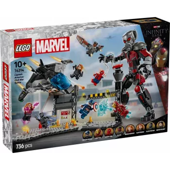 LEGO MARVEL 76314 Kapitonas Amerika: Pilietinio karo mūšis