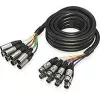Behringer GMX-500 kabelis 8 x XLR F - 8 x XLR M 5m