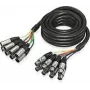 Behringer GMX-500 kabelis 8 x XLR F - 8 x XLR M 5m