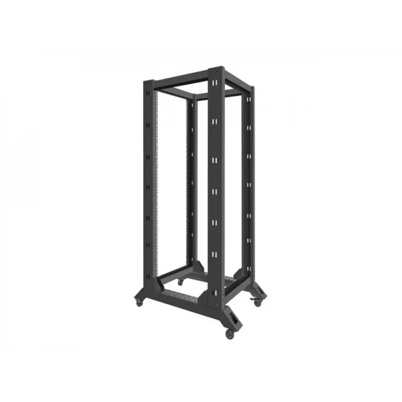LANBERG RACK STAND 32U 600X800 (JUODA RAL9004)