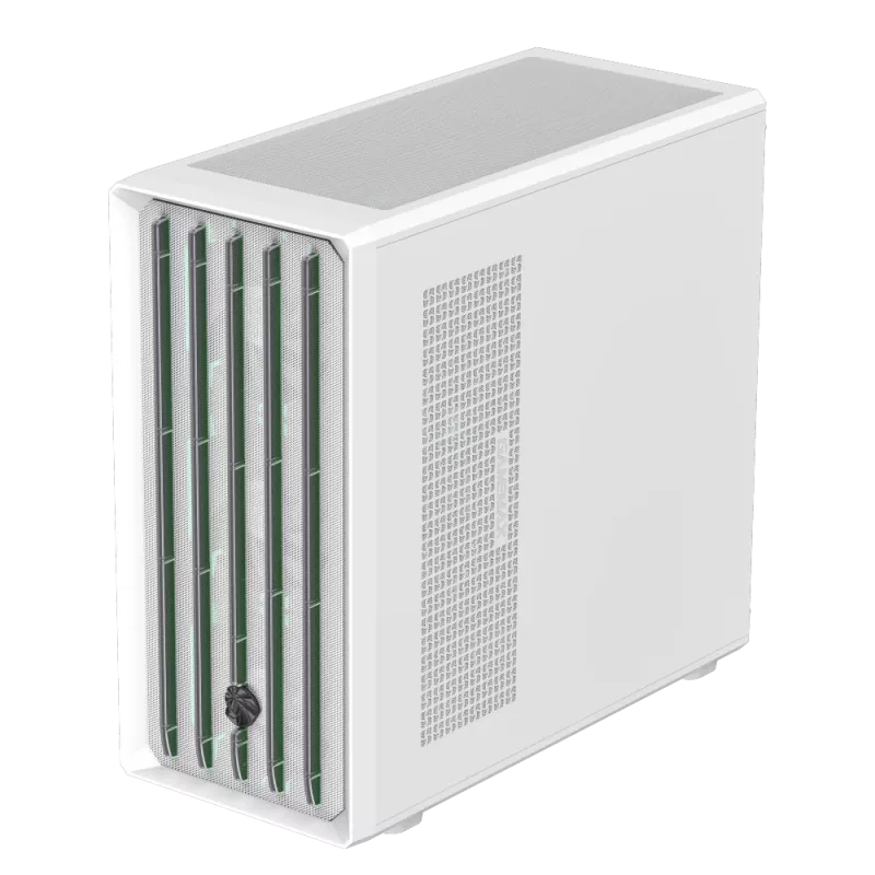 Gamemax CLAW 460 WH | Baltas vidutinis bokštas | Korpusas