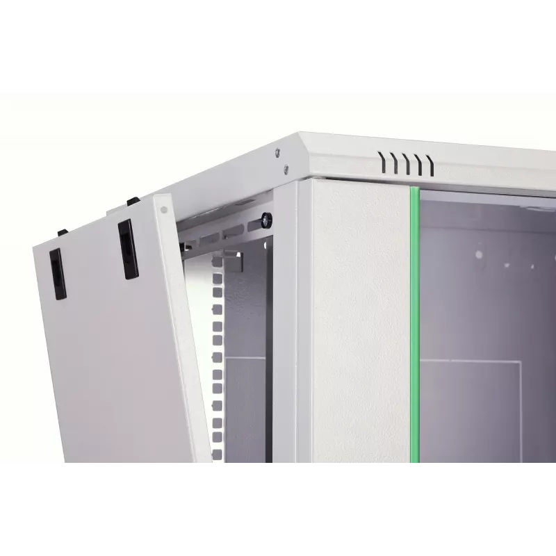 Sieninis stovo spintos korpusas DIGITUS Dynamic-N 12U, 19 colių, 600x450 mm (PxG), IP20, rakinamas, nesurinktas