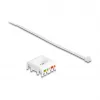 DeLOCK Keystone modulis RJ45 kištukas į LSA Cat.6A plonas be įrankių