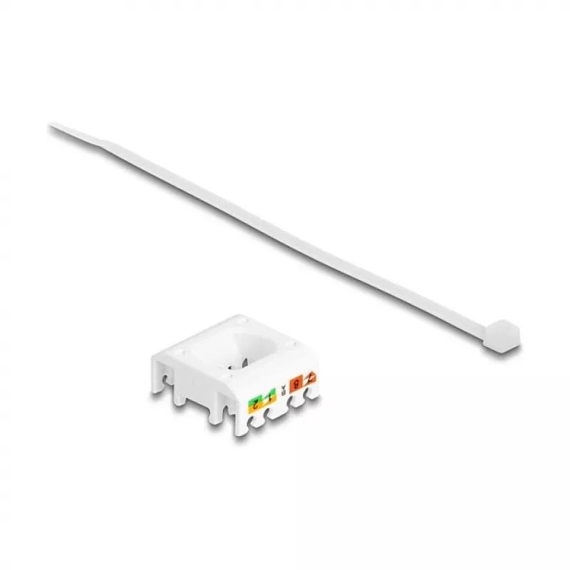DeLOCK Keystone modulis RJ45 kištukas į LSA Cat.6A plonas be įrankių