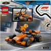LEGO City F1 Racer McLaren lenktyninis automobilis 60442 – statybos rinkinys, 86 dalys, 1 minifigūrėlė, nuo 6 metų
