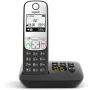 Gigaset A690A – belaidis DECT telefonas su garsiakalbiu, 100 įrašų, juodos spalvos (S30852-H2830-B101)