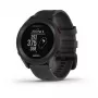 GPS golfo laikrodis Garmin Approach S12 juodas, 43 mm korpusas, silikoninis dirželis, 30 h GPS baterija