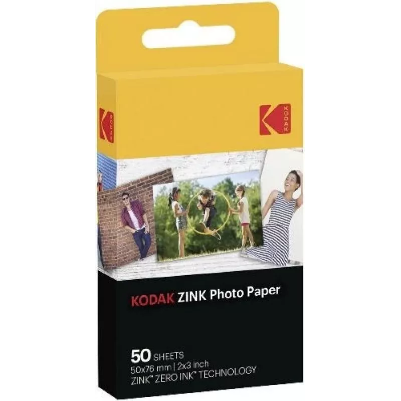 Foto popierius Kodak ZINK 50 vnt 50 x 76 mm