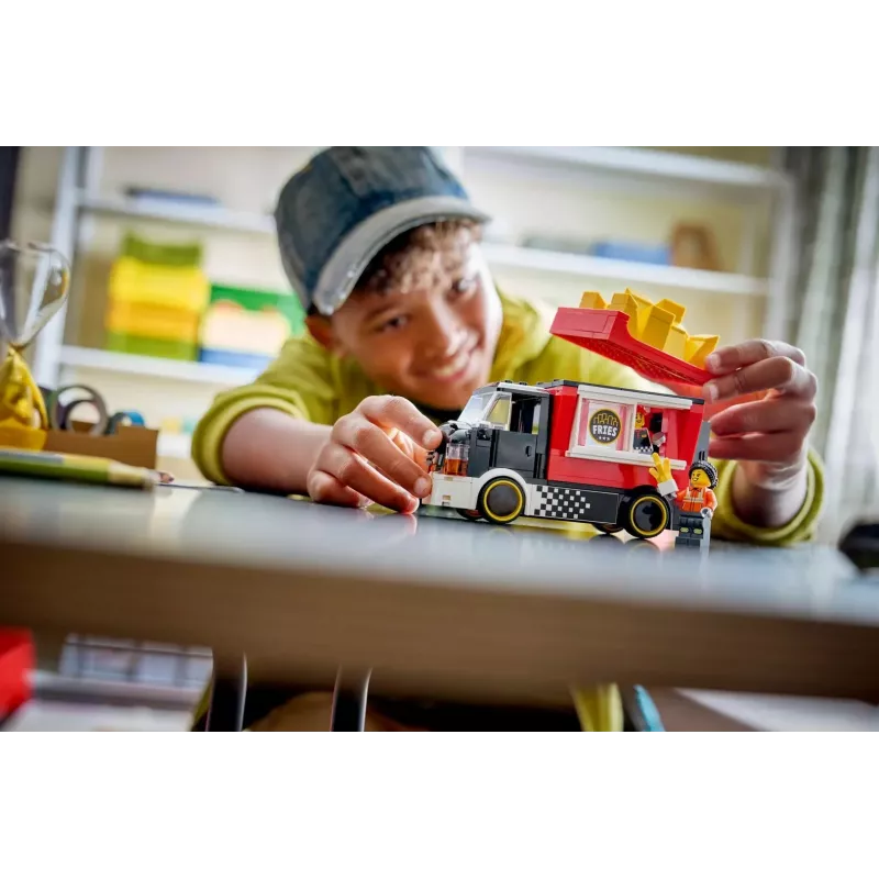 LEGO CITY 60488 Bulvių traškučių maisto sunkvežimis