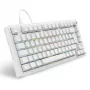Klaviatūra Sharkoon SGK25 75% QWERTZ USB laidinė RGB LED balta