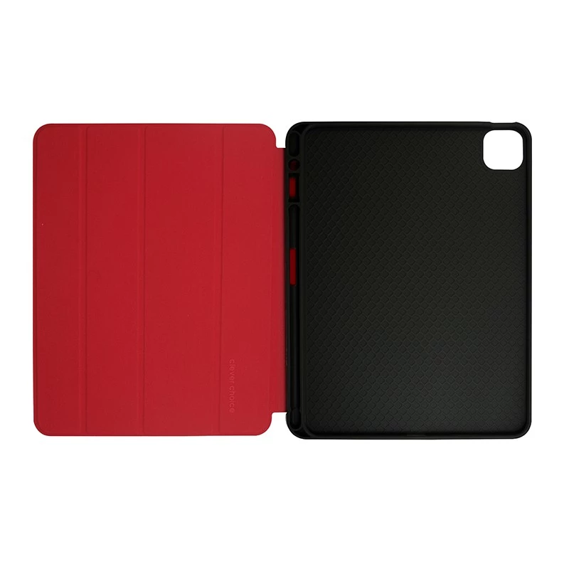 Korpusas Crong Flexfolio 27,7 cm (10,9 colio), skirtas iPad 11 Pro Air, raudonas