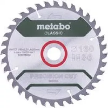 Metabo PRECISION CUT WOOD CLASSIC pjūklo diskas 160 x 20 x 1,4 mm, 36 dantys
