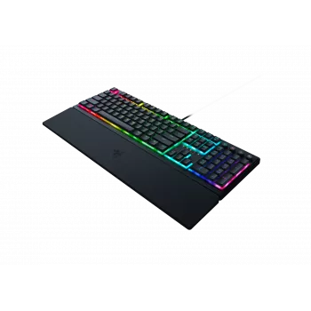 Laidinis žaidimų klaviatūra Razer Ornata V3 — hibridinė membrana-mechanika, RGB LED apšvietimas, USB