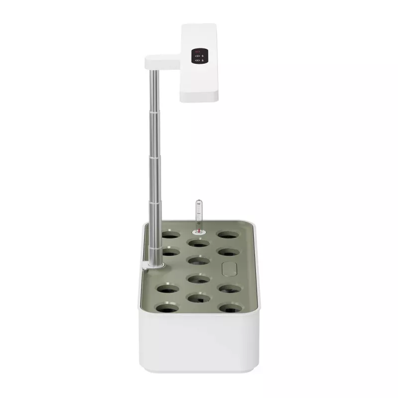 GreenBlue GB133 išmanusis kambarinis auginimo rinkinys su SMART vazonu, 4L talpa, 12 augalų, pilno spektro LED