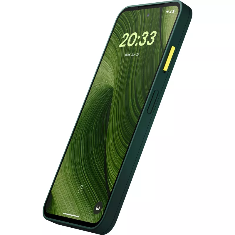 Fairphone The (Gen 6) 16 cm (6,31 inch) Dual SIM Android 15 5G USB Type-C 8 GB 256 GB 4415 mAh Žalia