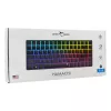 Mechaninė klaviatūra White Shark GK-005121 su RGB apšvietimu ir mėlynais jungikliais
