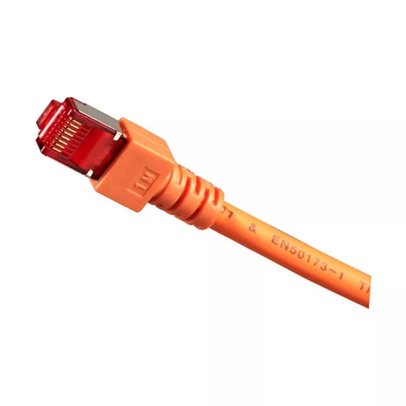 EFB-Elektronik RJ45 Patch Laidas Cat.6 S/FTP LSZH oranžinis 0,25m (K5516.0,25)