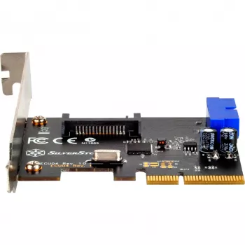 Silverstone SST-ECU04-E – 4 prievadų USB 3.0 valdiklio kortelė