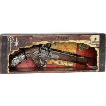Metalinis piratų pistoletas Gonher modelis 239863 – metalinis žaislinis pistoletas