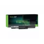 Baterija nešiojamam kompiuteriui Green Cell SY18, skirta Sony VAIO Fit 15E / Fit 14E, Li-Ion 14,8 V 2200 mAh, 4 elementai, juoda