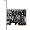 SilverStone ECU05 – USB adapteris – PCIe 2.0 x2 Low Profile – USB 3.1 Type C x 1 + USB 3.0 x 2 + USB 3.0 (vidinis) x 2 (SST-ECU05)