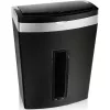 Popieriaus smulkintuvas Peach PS600-10, mikro pjūvis, 63 dB, juodas/sidabrinis