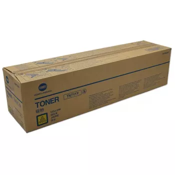 Konica Minolta A3VU250/TN-711Y Toner Yellow – geltonas kasetė, 31 500 puslapių