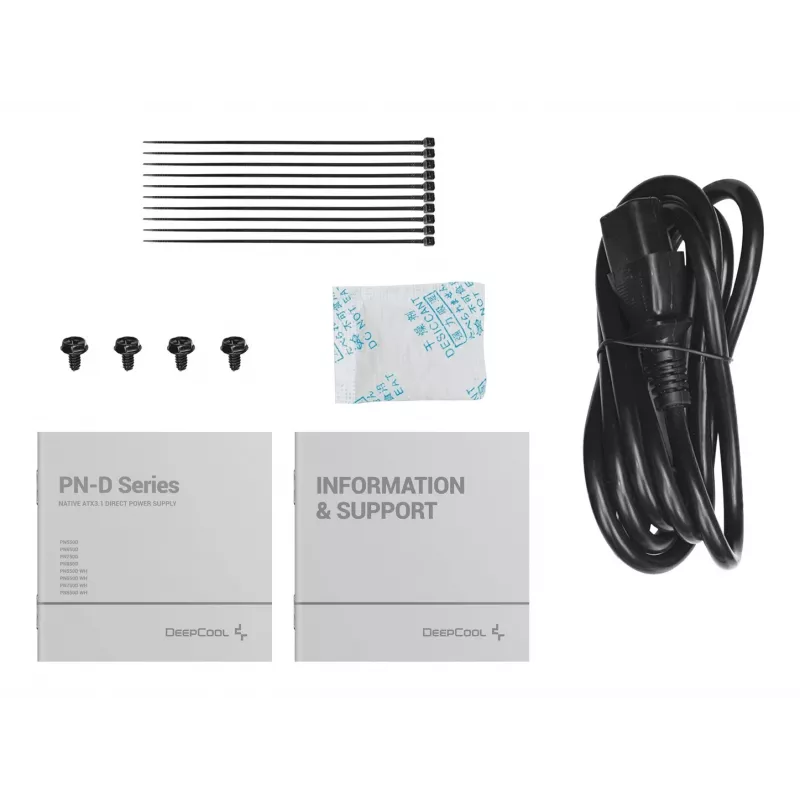 DeepCool PN750D maitinimo blokas 750 W 20+4 pin ATX juodas