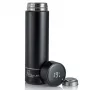 Extralink Smart Travel Mug juodas, termo puodelis su LED ekranu