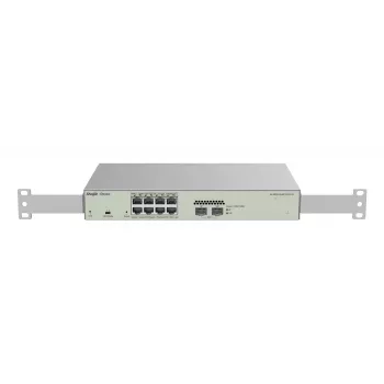 Ruijie Networks RG-NBS3100-8GT2SFP-P-V2 valdomas L2 tinklo jungiklis Gigabit Ethernet (10/100/1000) su PoE, metalinis