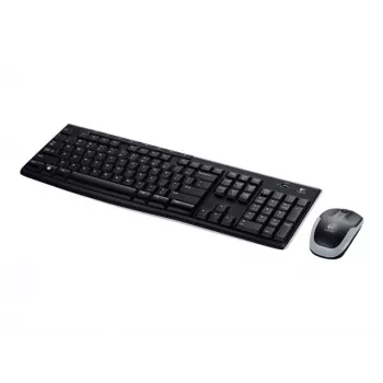 Belaidis klaviatūros ir pelės rinkinys Logitech MK270